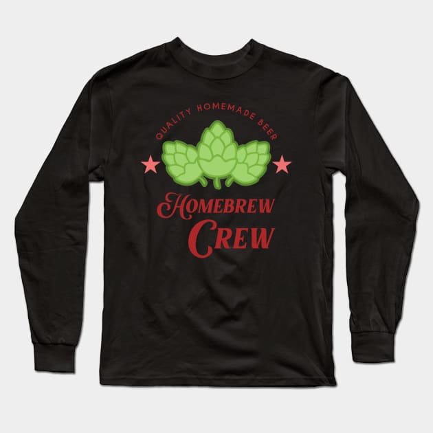 Homebrew crew Long Sleeve T-Shirt by PCB1981